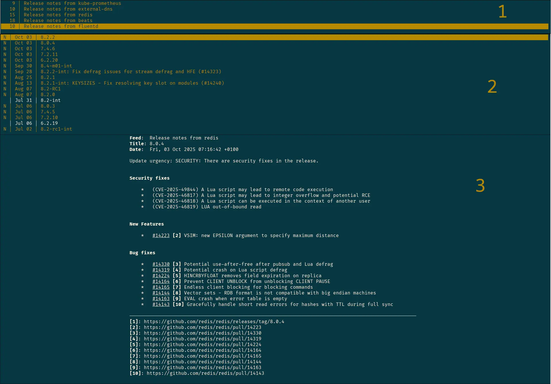 newsraft github releases